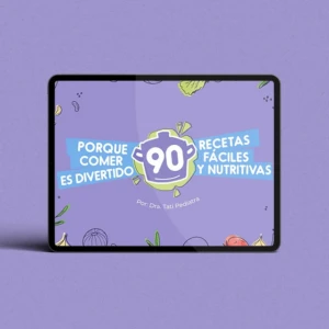Porque comer es divertido, 90 recetas fáciles y nutritivas